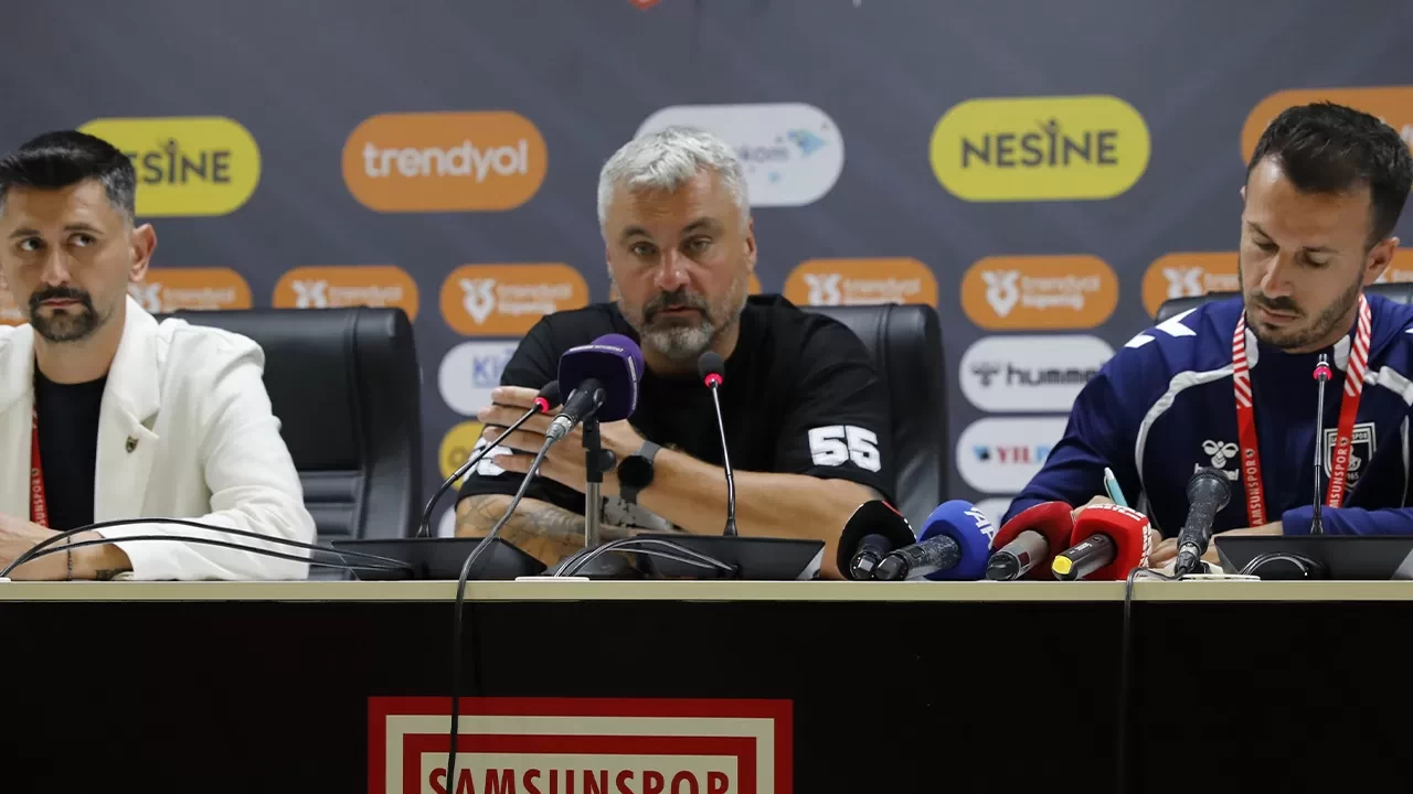 Samsunspor Teknik Direktörü Thomas Reis: “Beklemediğimiz bir sonuç aldık, hayal kırıklığı yaşıyoruz”