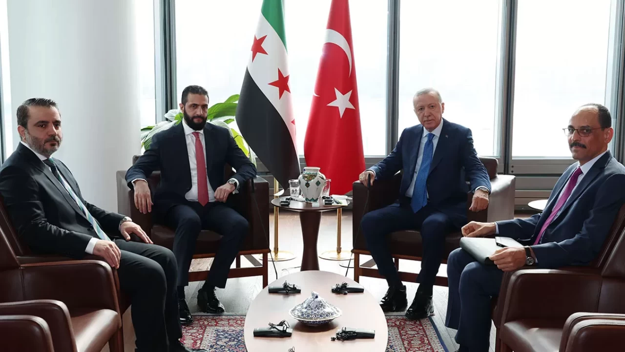 Cumhurbaşkanı Erdoğan, Suriye Cumhurbaşkanı Şara ile görüştü