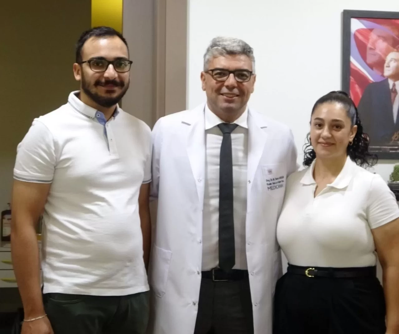 Çocuk isteğiyle gitti, karnından 2,7 kiloluk dev miyom çıktı