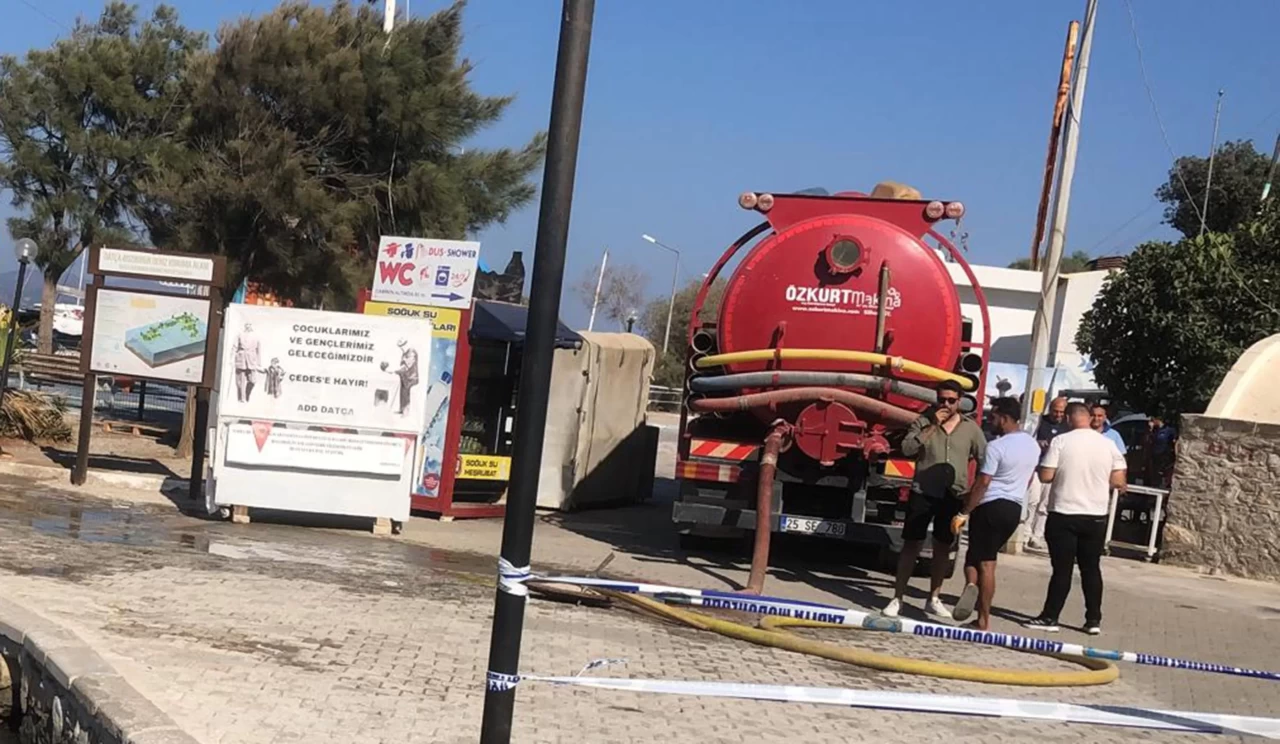 Bebek bezi, plastik ve ıslak mendil kanalizasyon hattını tıkadı