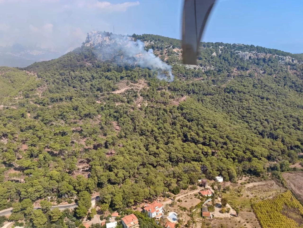 Antalya'da orman yangını!