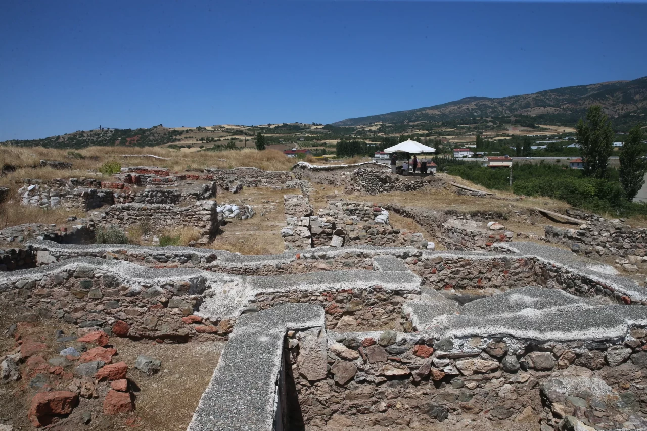 Komana Pontika Antik Kenti'nde bu sezonun kazı çalışmaları tamamlandı