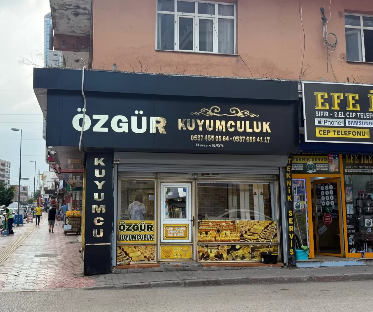 Kuyumcuya silahla yağma girişiminde bulunan 3 şüpheli tutuklandı