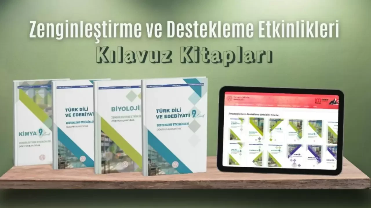 MEB, farklılaştırılmış öğretime yönelik kılavuz kitap seti yayımladı