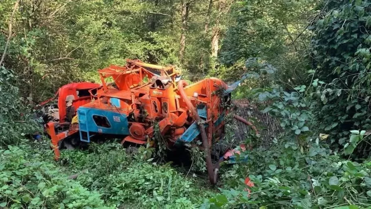 Giresun’da patoz uçuruma yuvarlandı: 1 ölü