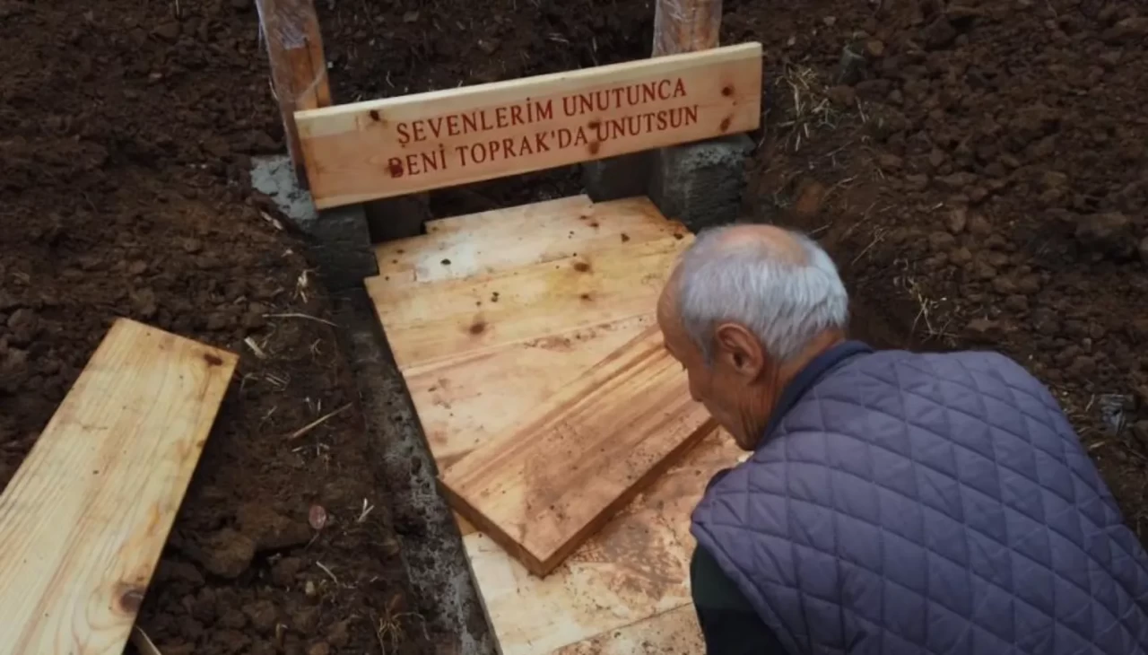 Doğaya saygılı vasiyet: Mermer değil, ahşap mezar istedi