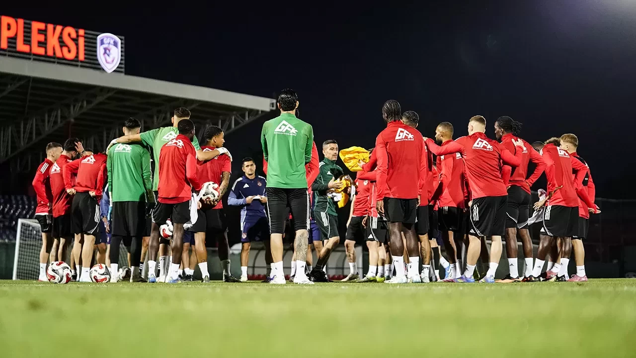 Gaziantep FK, Samsunspor maçı hazırlıklarını tamamladı