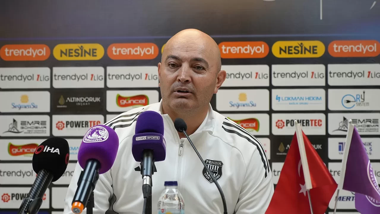 Pendikspor Teknik Sorumlusu Metin İlhan: “İlk yarıda fişi çekmemiz lazımdı”