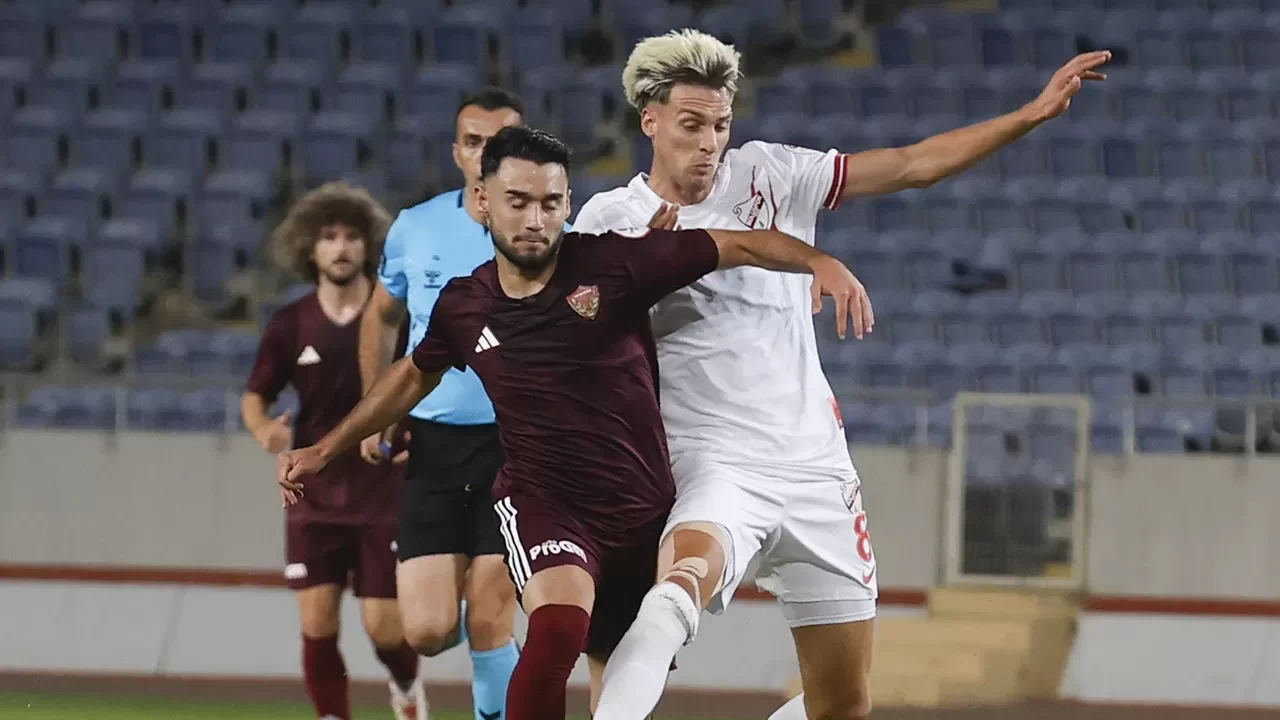 Hatayspor öne geçti, Boluspor son anda puanı kaptı