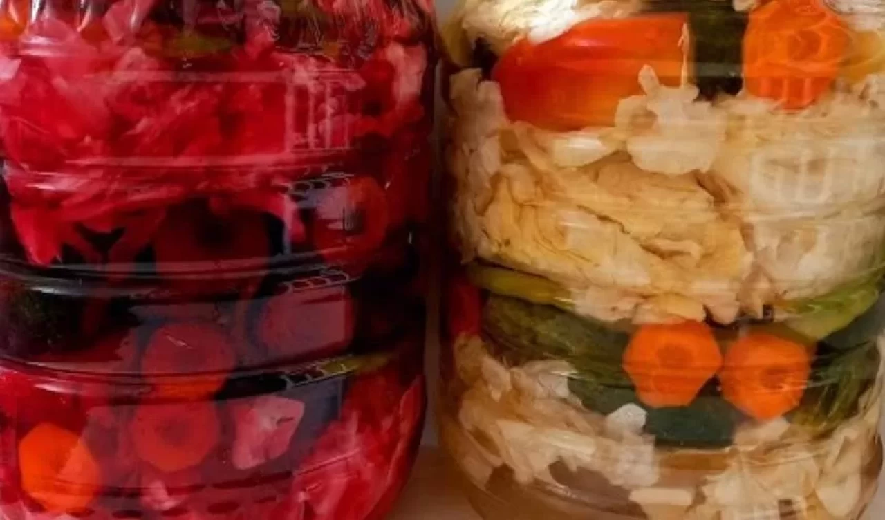 Olmuş turşunun suyu değiştirilir mi?