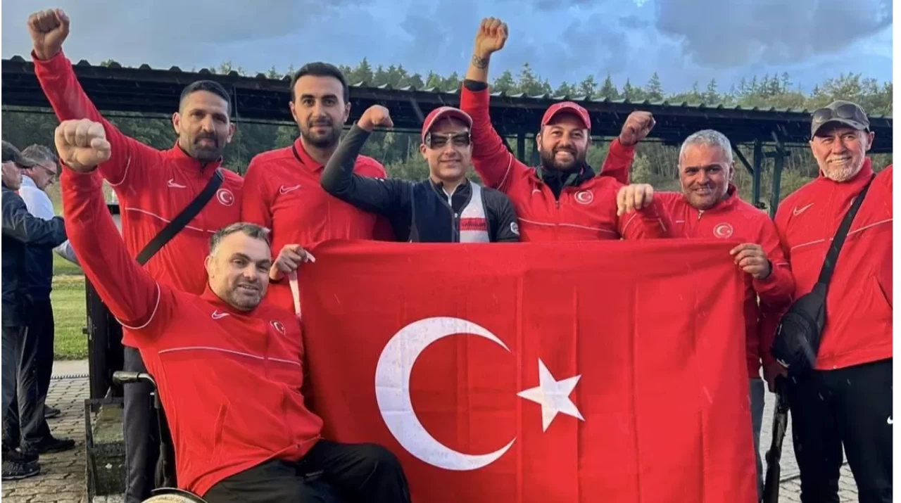 Milli sporcu Muaz Erdem Madran, atıcılıkta dünya şampiyonu olarak tarihe geçti!