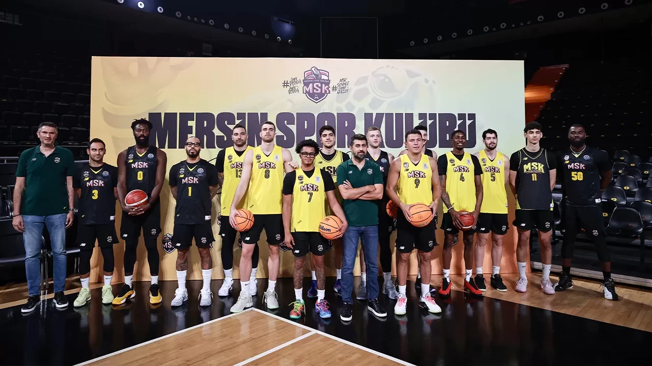 Mersin Spor Kulübü basketbol takımı yeni kadrosunu tanıttı