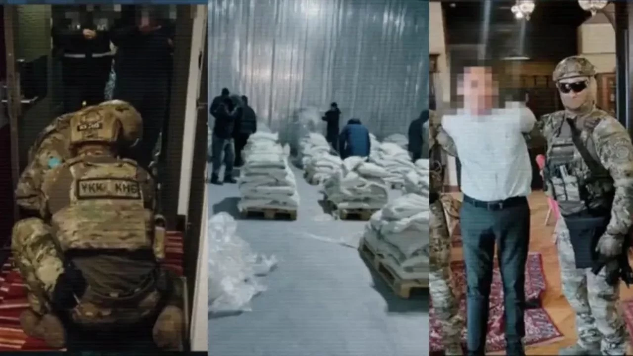 Kazakistan'da rekor uyuşturucu operasyonu: 13 ton 183 kilo kokain ele geçirildi