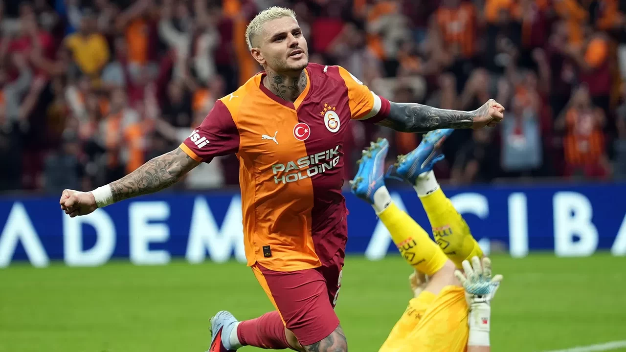 Galatasaray'da Icardi gollerine devam ediyor