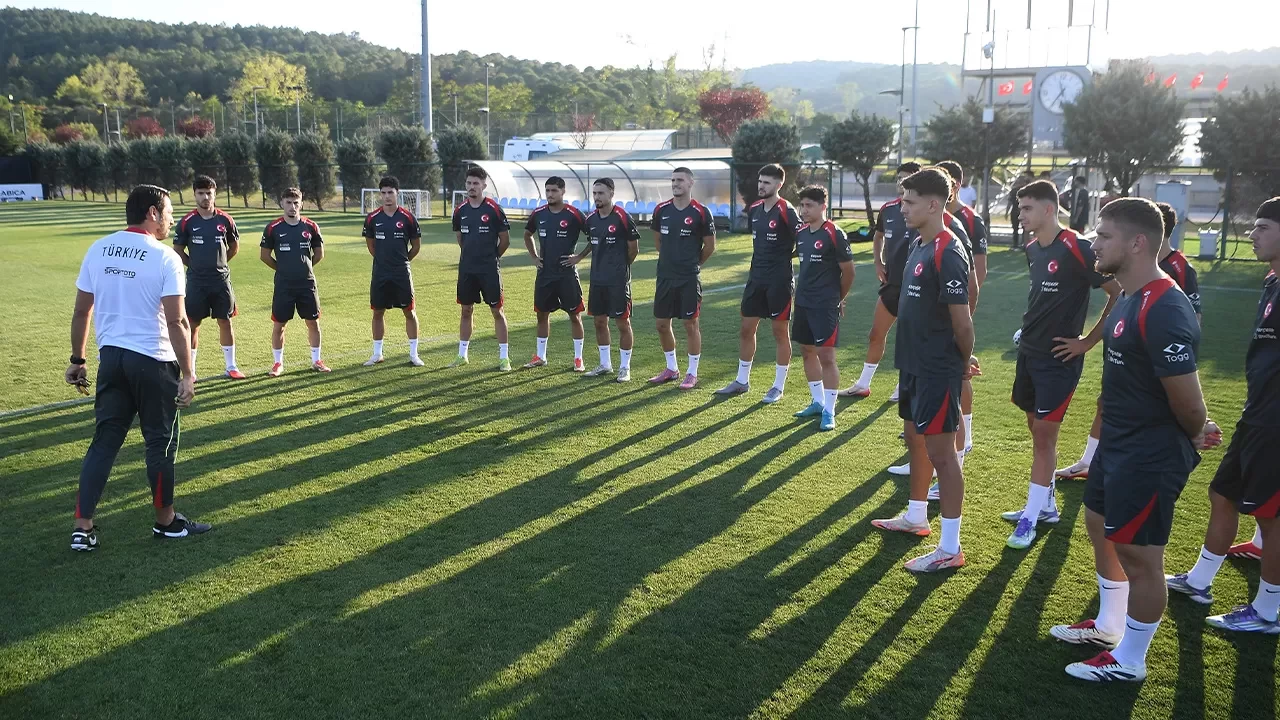 Ümit Milli Takım, Hırvatistan maçı hazırlıklarını sürdürüyor