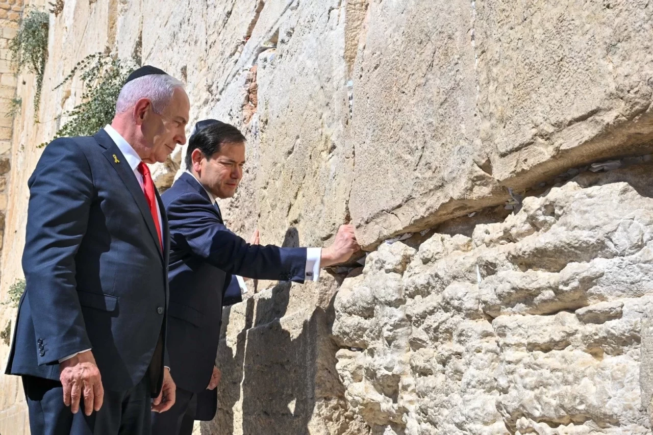 Netanyahu ve ABD Dışişleri Bakanı Rubio, Mescid-i Aksa'nın yakınındaki tünelleri gezdi