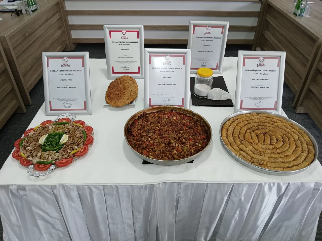 Niğde’nin 'Sarım Burma Tatlısı' coğrafi işaretle tescillendi