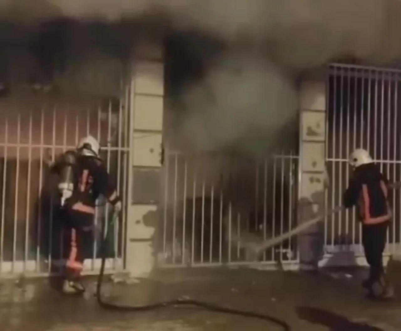 Malatya’da tekstil atölyesinde korkutan yangın