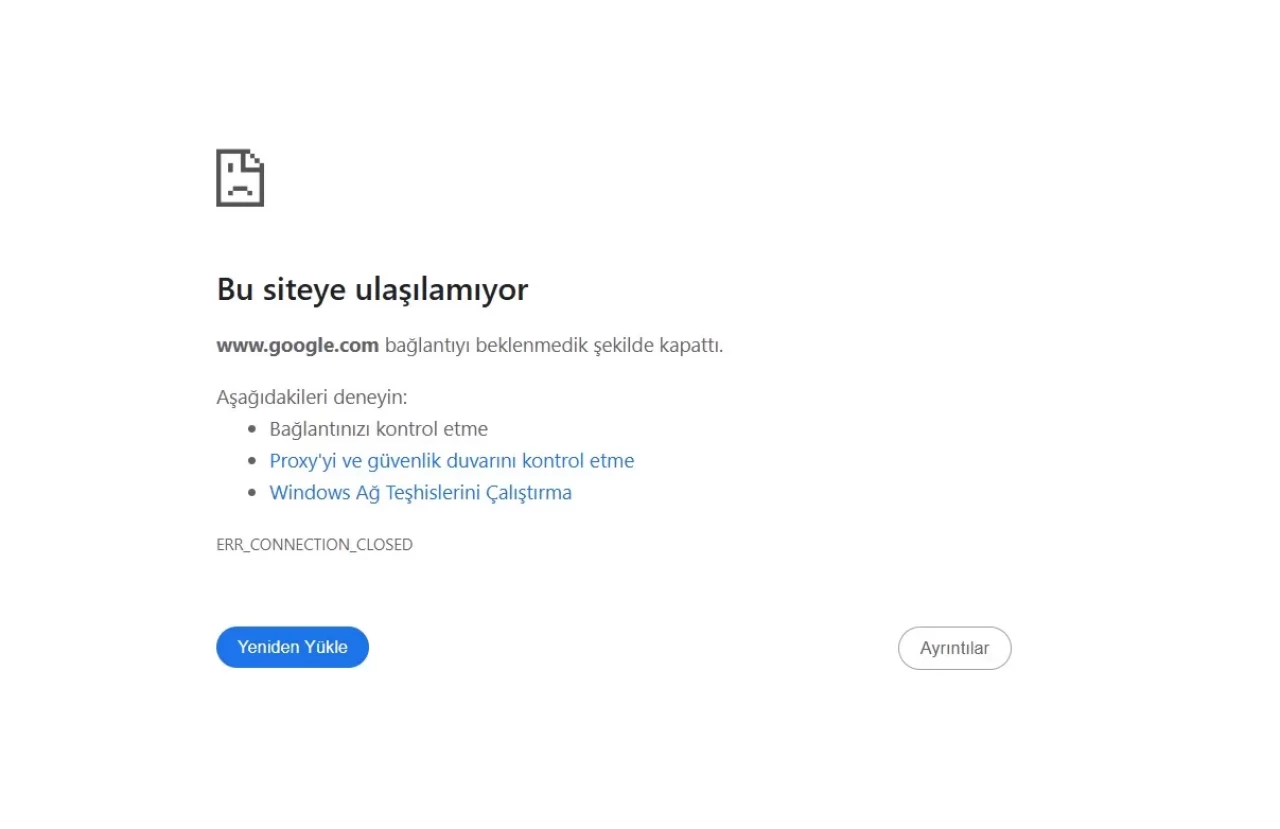 Google çöktü mü? Google neden açılmıyor?