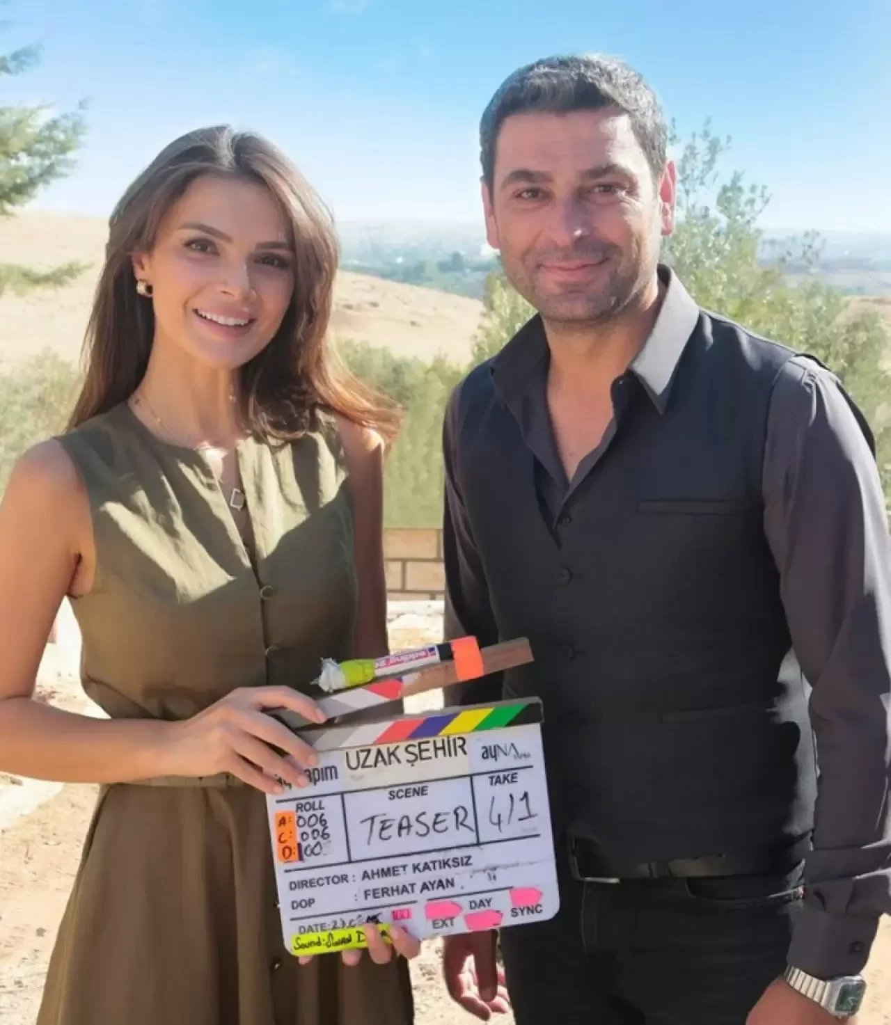 Sinem Ünsal’dan ‘Uzak Şehir’ ikinci sezon paylaşımı