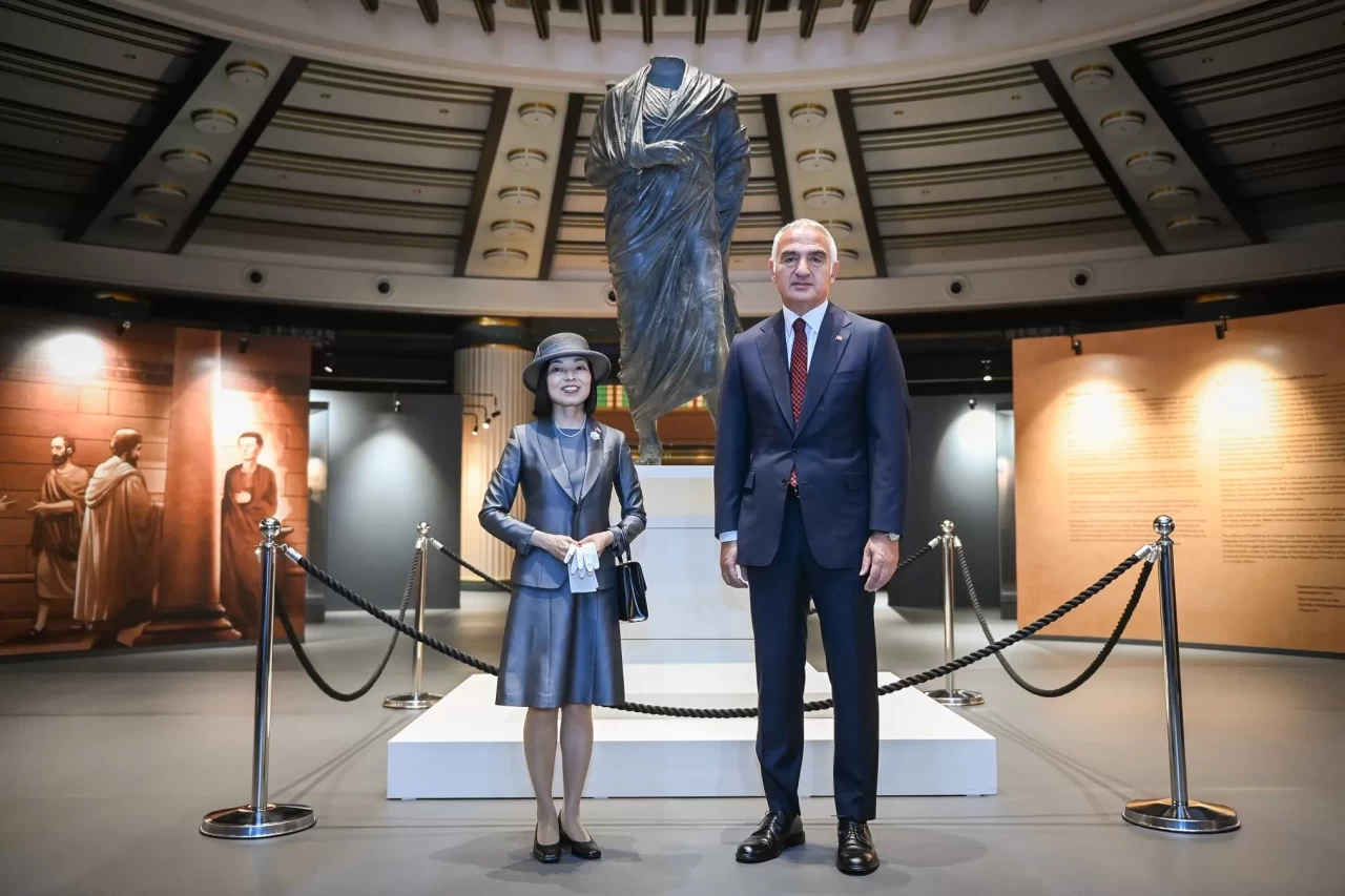 Tarihin izini süren Japon Prensesi Akiko Ankara’da