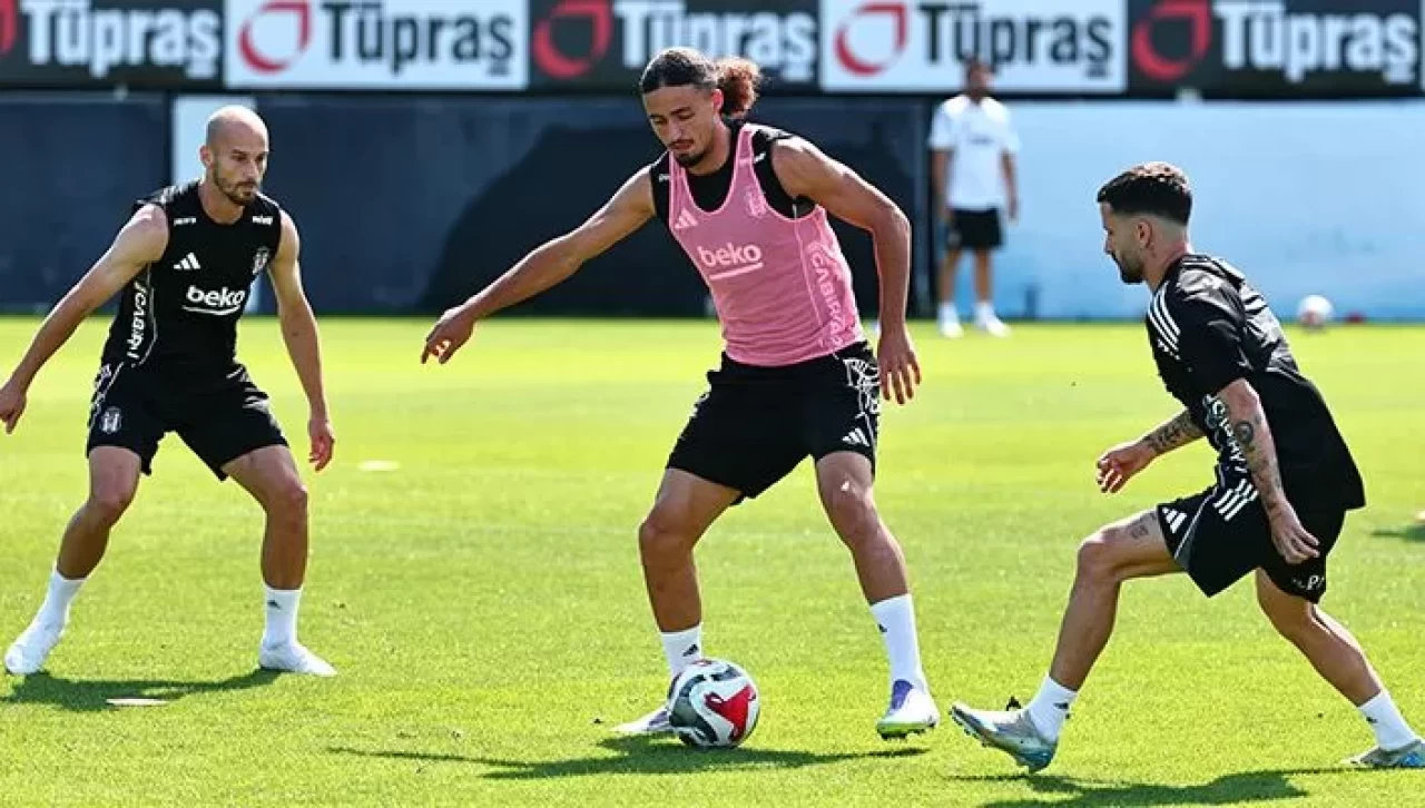 Beşiktaş, Göztepe deplasmanı hazırlıklarını sürdürdü