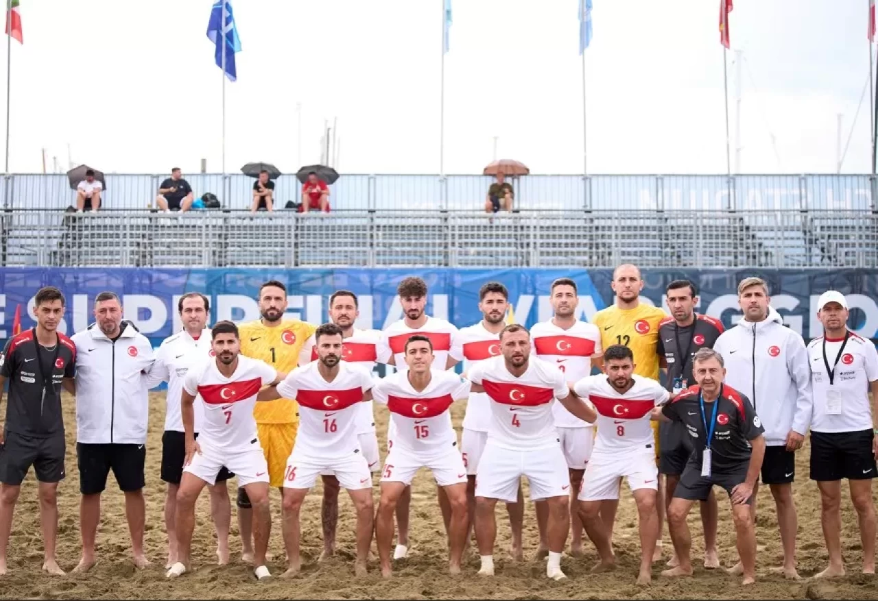 Plaj Futbolu Milli Takımı, Gürcistan'ı 4-1 mağlup etti