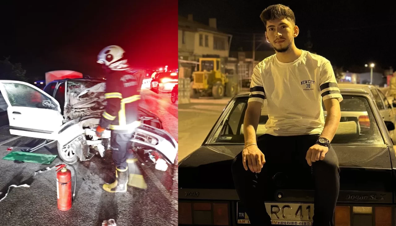 Kastamonu'da otomobil, kum yüklü traktöre çarptı:1 ölü, 5 yaralı