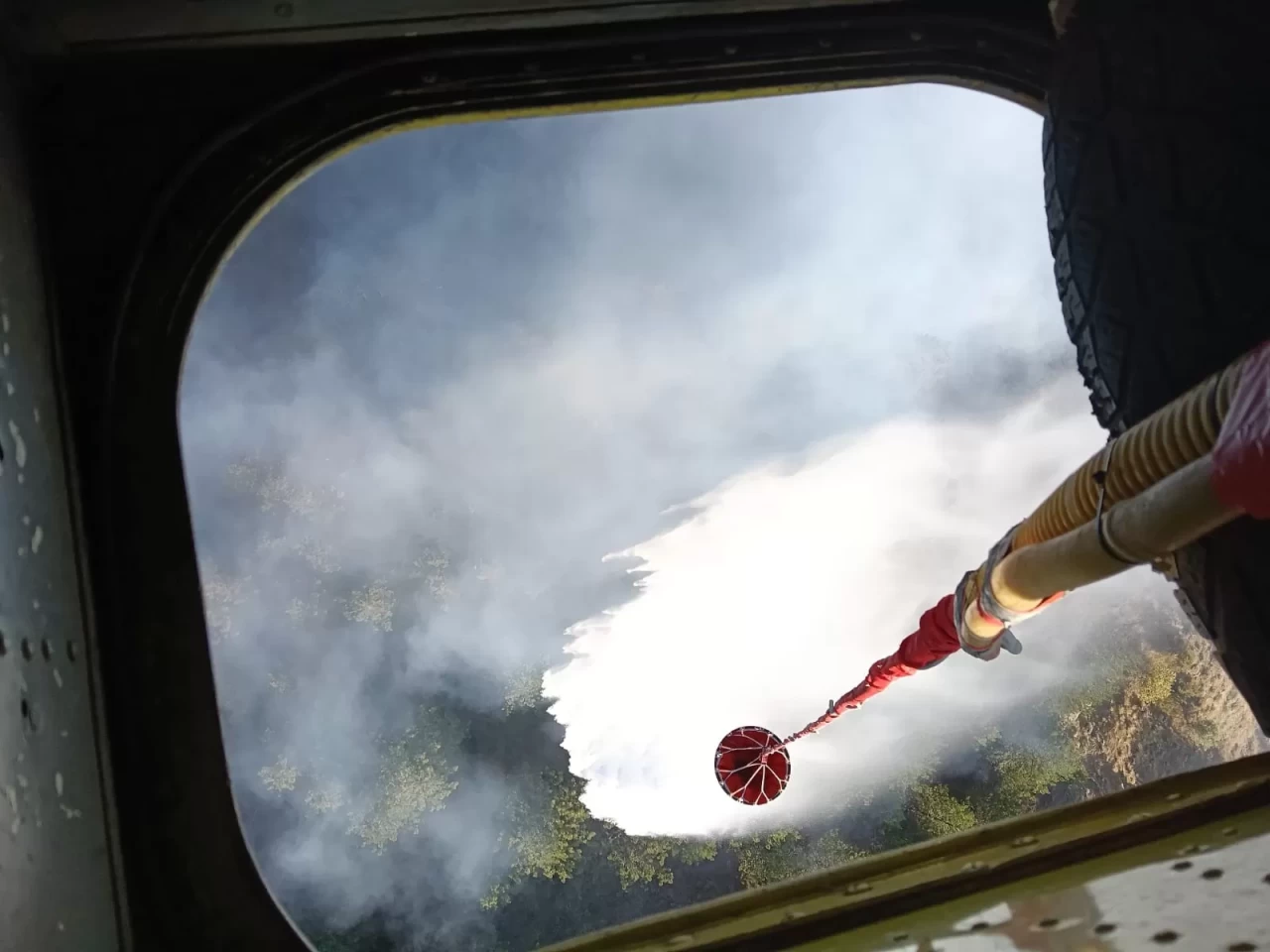 Karabük'te orman yangını