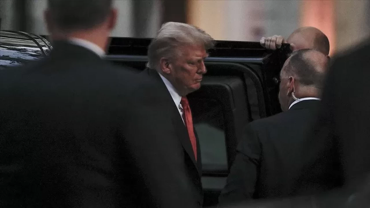 ABD Başkanı Trump, gittiği restoranda Gazze protestosuyla karşılaştı