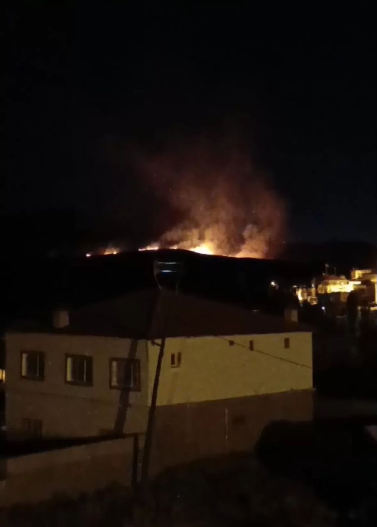 Niğde'de çobanların ateşi büyük yangına dönüştü