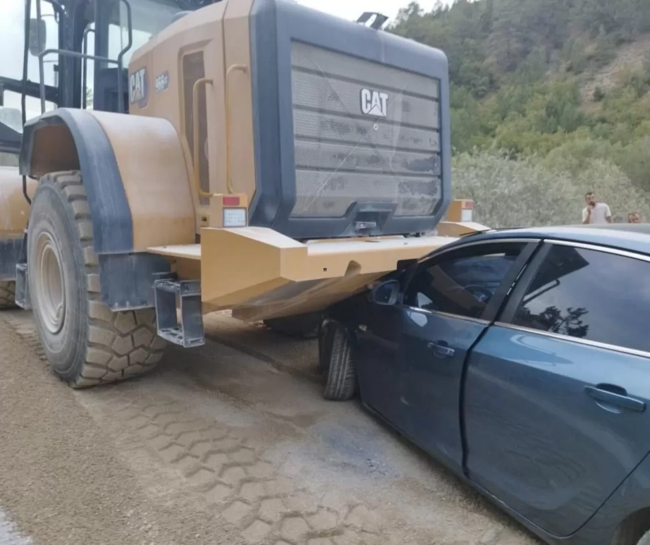 İş makinesi faciası: Araçtan inmeye çalışırken yaşamını yitirdi