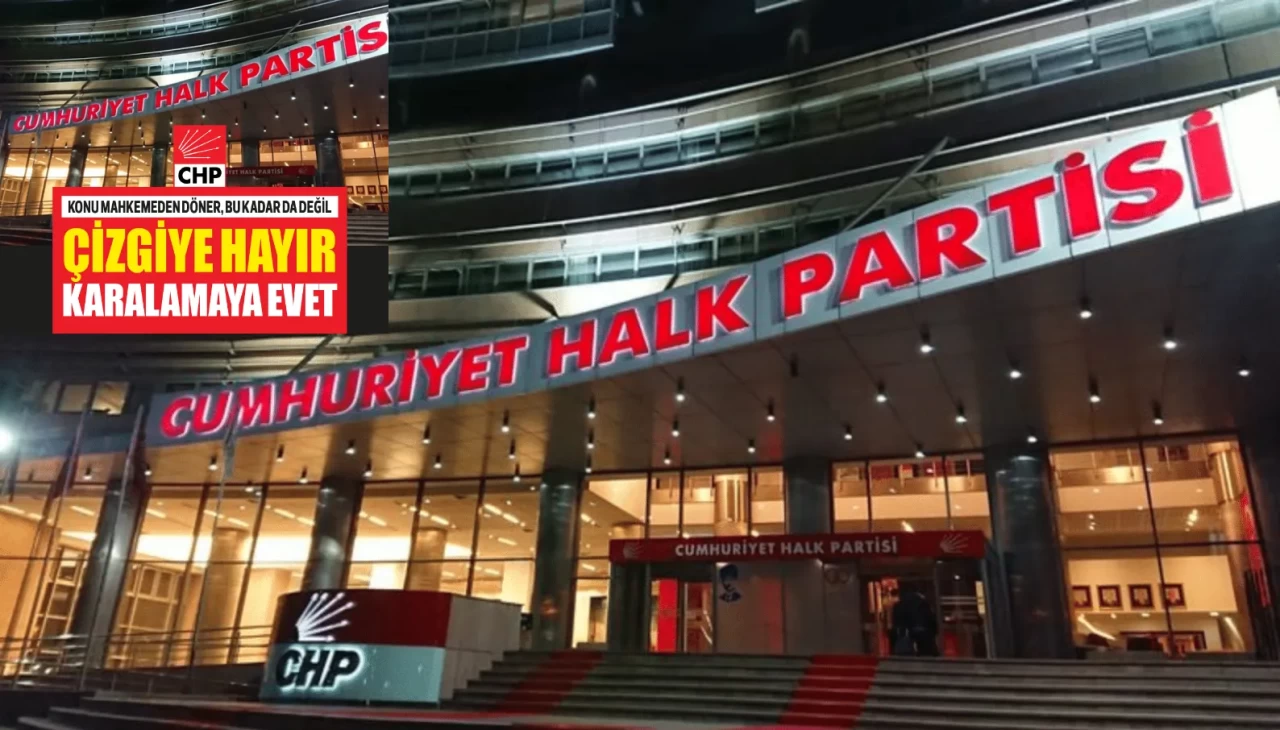 CHP yine yaptı yapacağını, "çizgiye hayır, karalamaya evet" dedi, adayını seçtirdi!