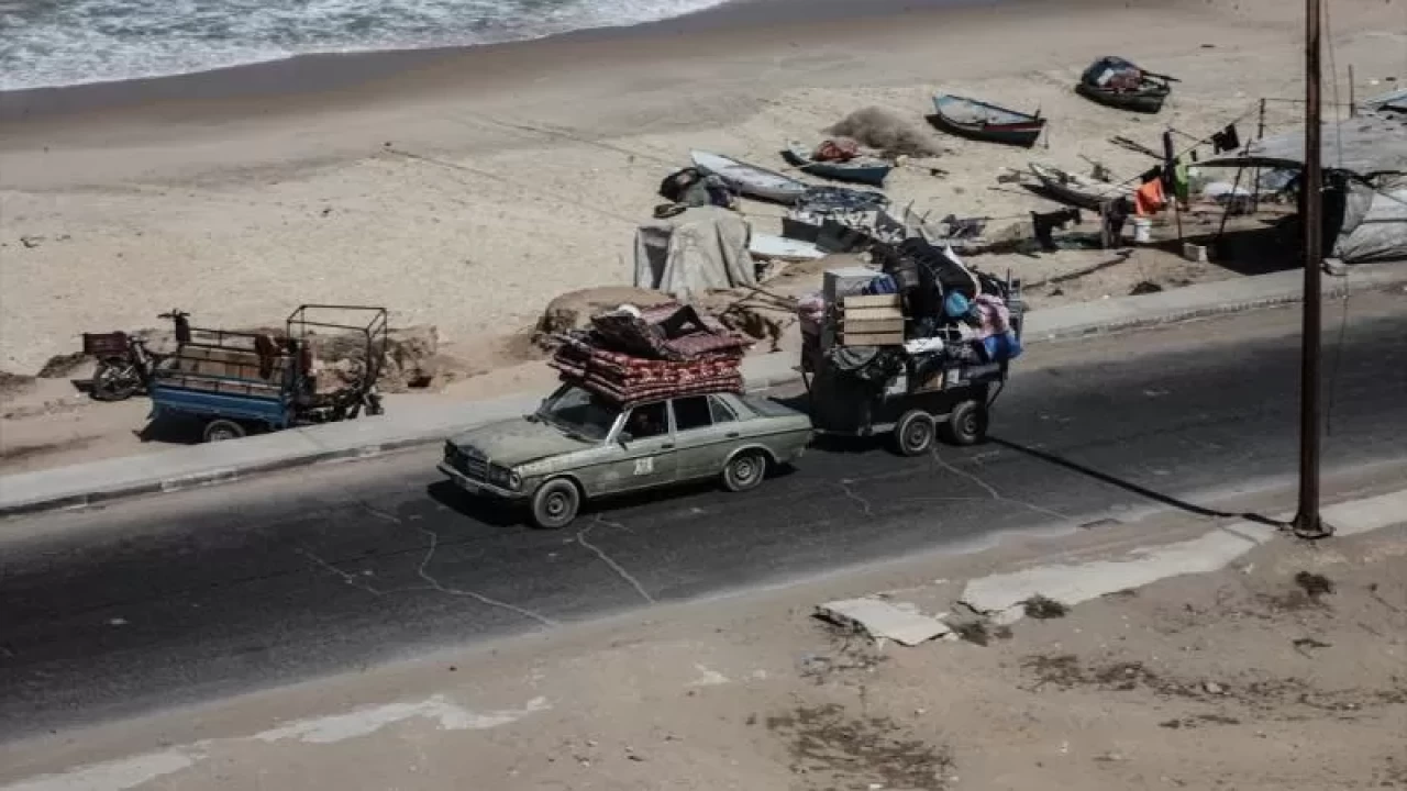 Gazze'de güneye doğru "göç hareketi" yaşanıyor