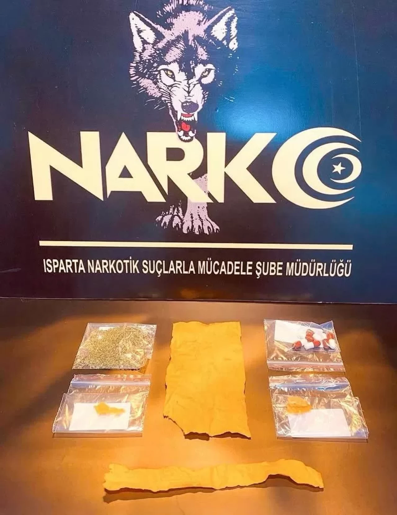 Isparta'da uyuşturucu operasyonu: 1 gözaltı