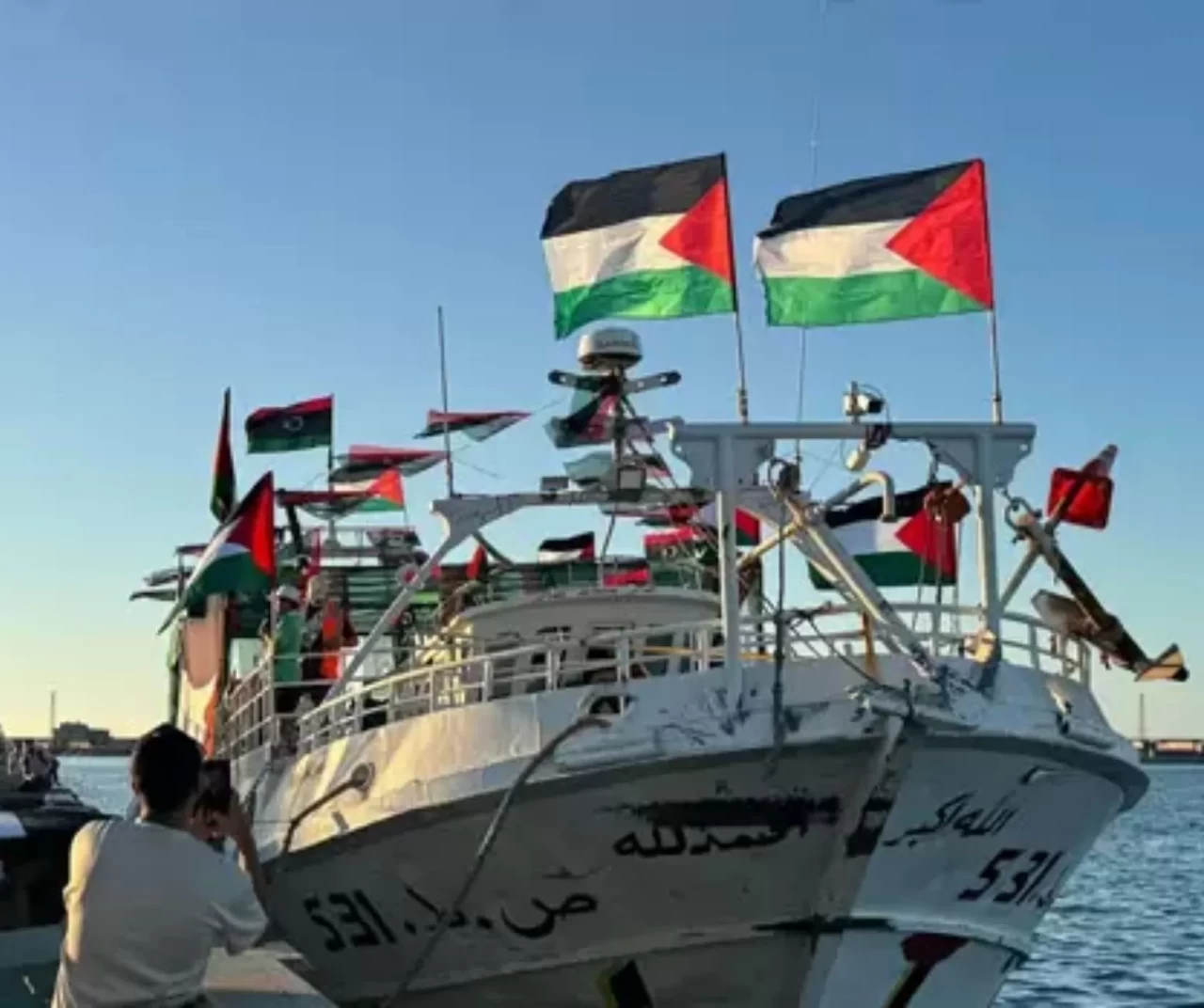 Gazze’ye yardım için yola çıkan Global Sumud Filosu’ndan 4 aktivist Marmaris’e tahliye edildi