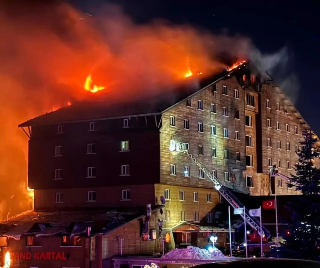 Kartalkaya'daki otel yangını davasının 2. duruşması sürüyor