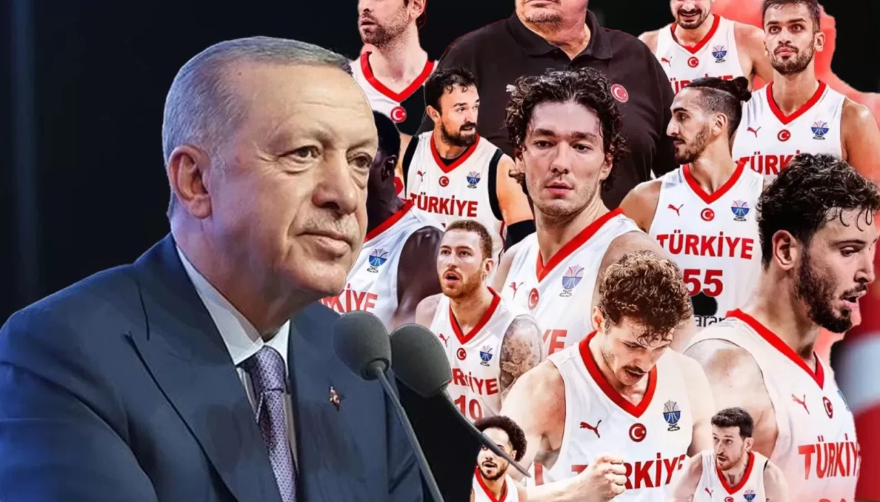 Cumhurbaşkanı Erdoğan’dan A Milli Erkek Basketbol Takımı'na tebrik
