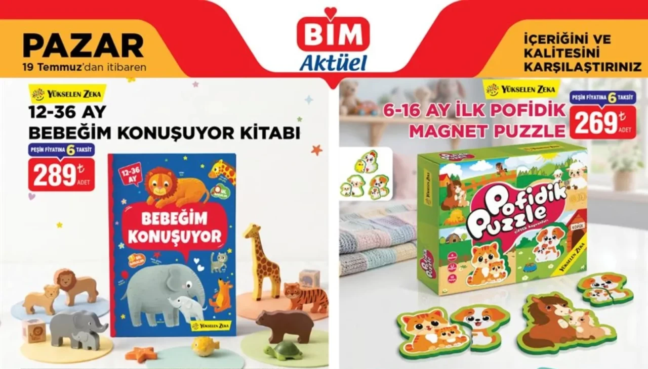 BİM aktüel kataloğu Temmuz 2026! BİM bu hafta indirimli ürünler listesi