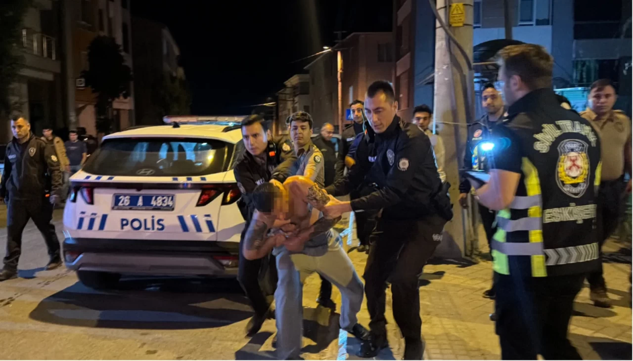 Eskişehir’de polisten kaçan alkollü sürücü yakalandı