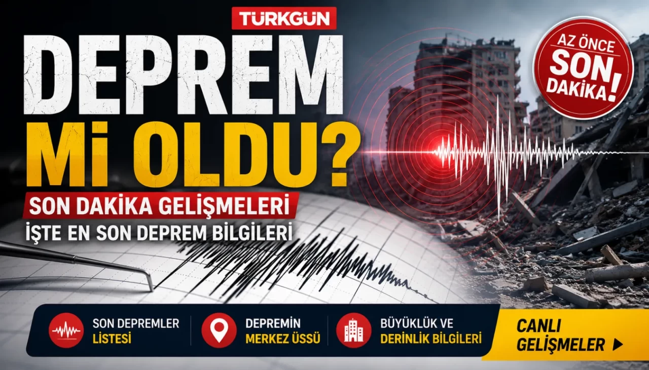 SON DAKİKA: Az önce deprem mi oldu? 2 Ağustos 2026 AFAD son depremler listesi!