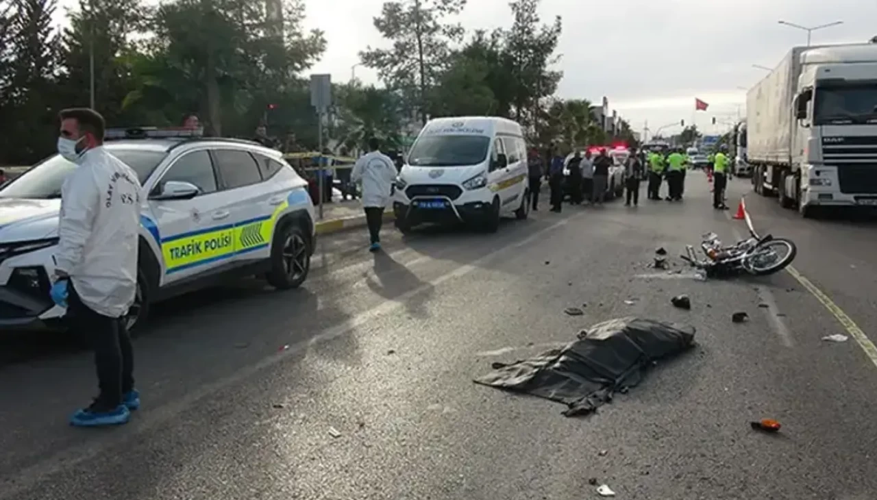 Kilis'te beton mikseriyle motosiklet çarpıştı: 1 ölü, 1 ağır yaralı