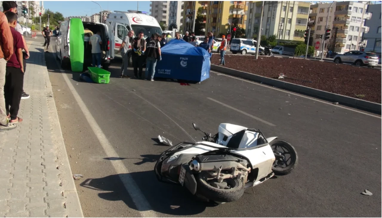 Kilis’te otomobille çarpışan motosikletin sürücüsü öldü