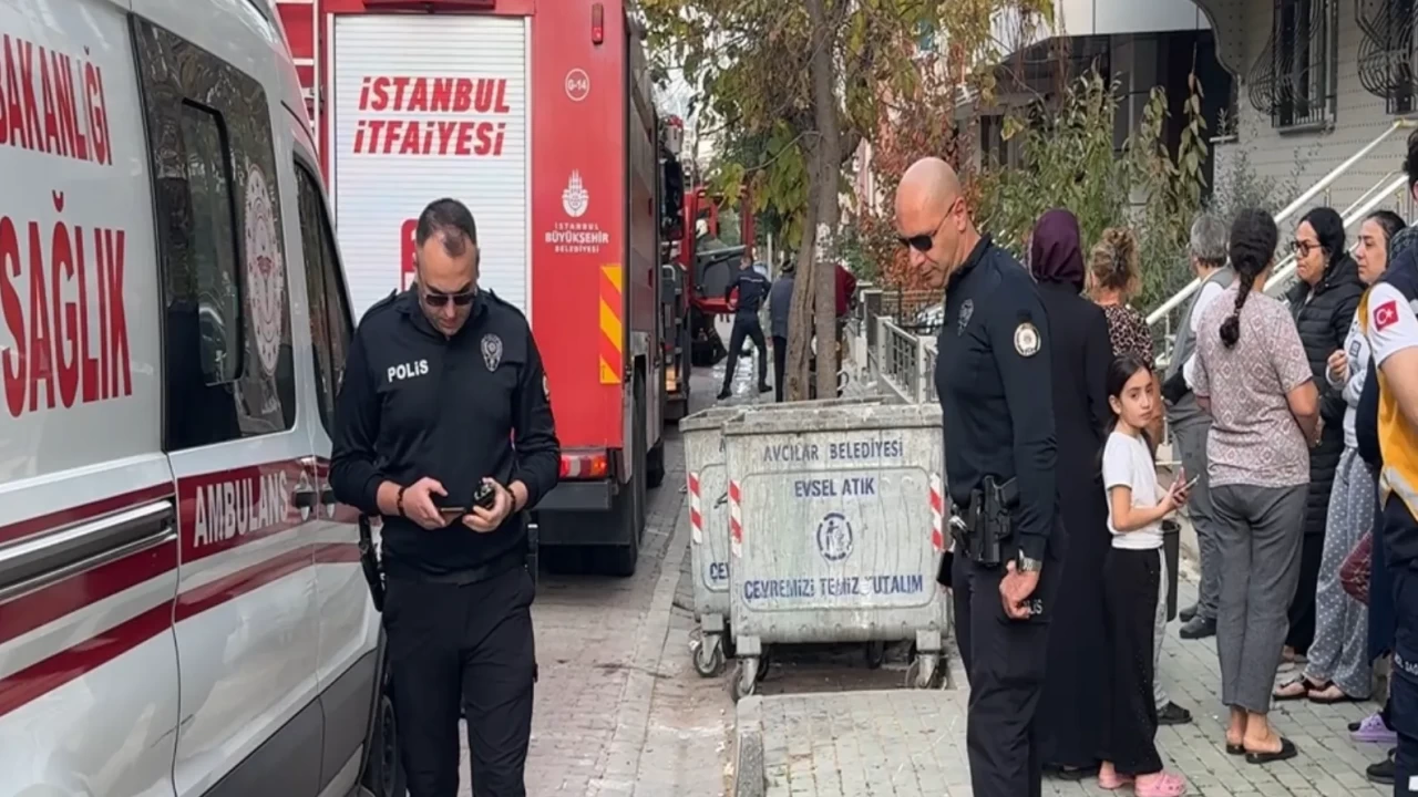 Ocak unutulan yemek yangına neden oldu! Aileyi ölümden komşuları kurtardı