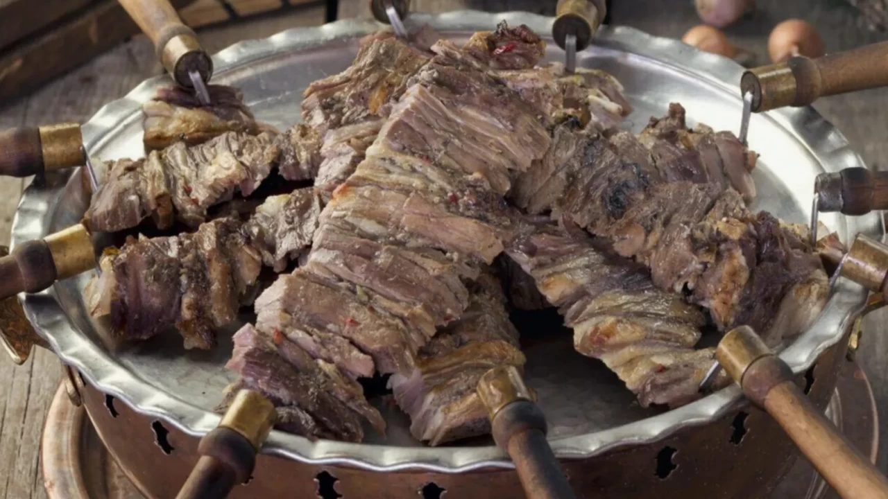 Evde cağ kebabı böyle yapılıyormuş