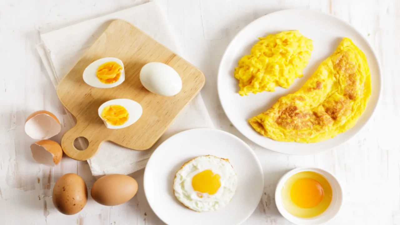 Haşlanmış, omlet ve sahanda