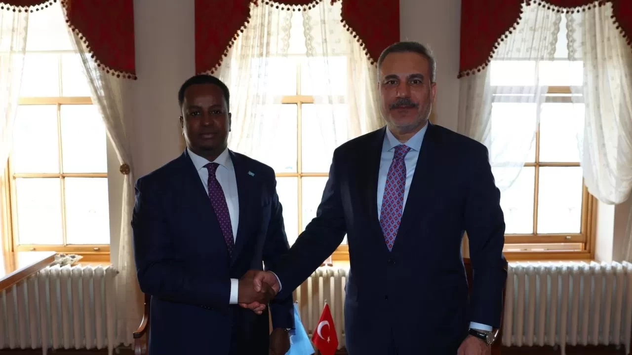 Bakan Fidan, Somalili mevkidaşı Abdüsselam Abdi Ali ile görüştü