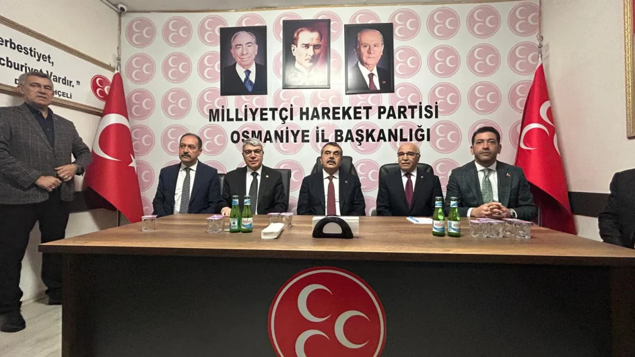 Milli Eğitim Bakanı Tekin, MHP teşkilatını ziyaret etti