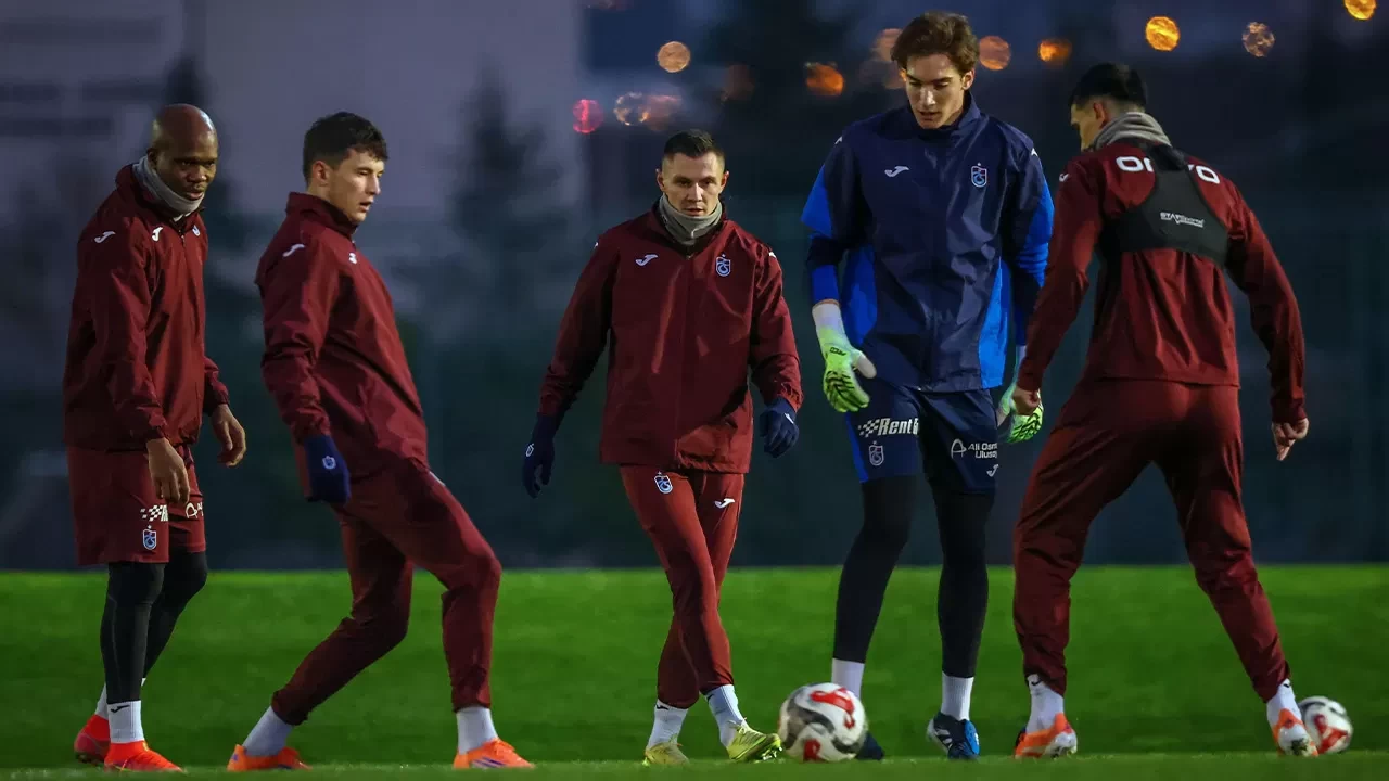 Trabzonspor, Galatasaray maçı hazırlıklarına başladı: Süper Kupa'ya geri sayım