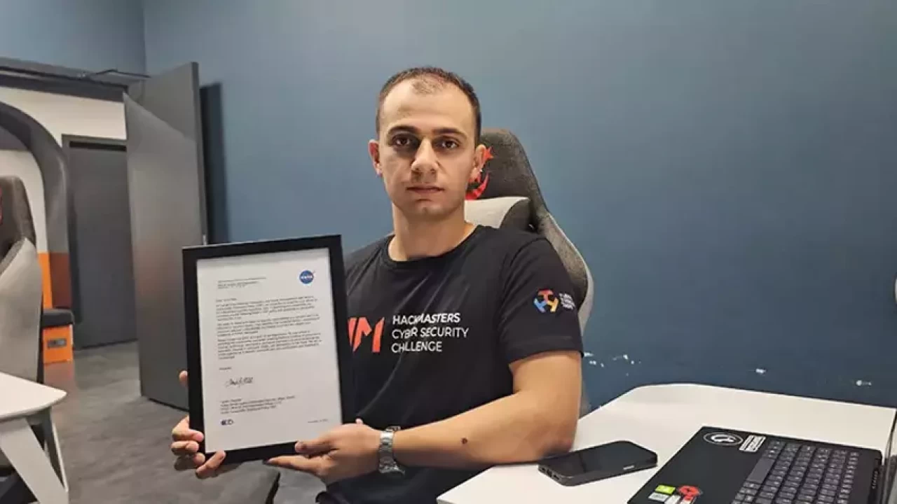 NASA'nın güvenlik açığını tespit etti! Adını onur listesine yazdırdı